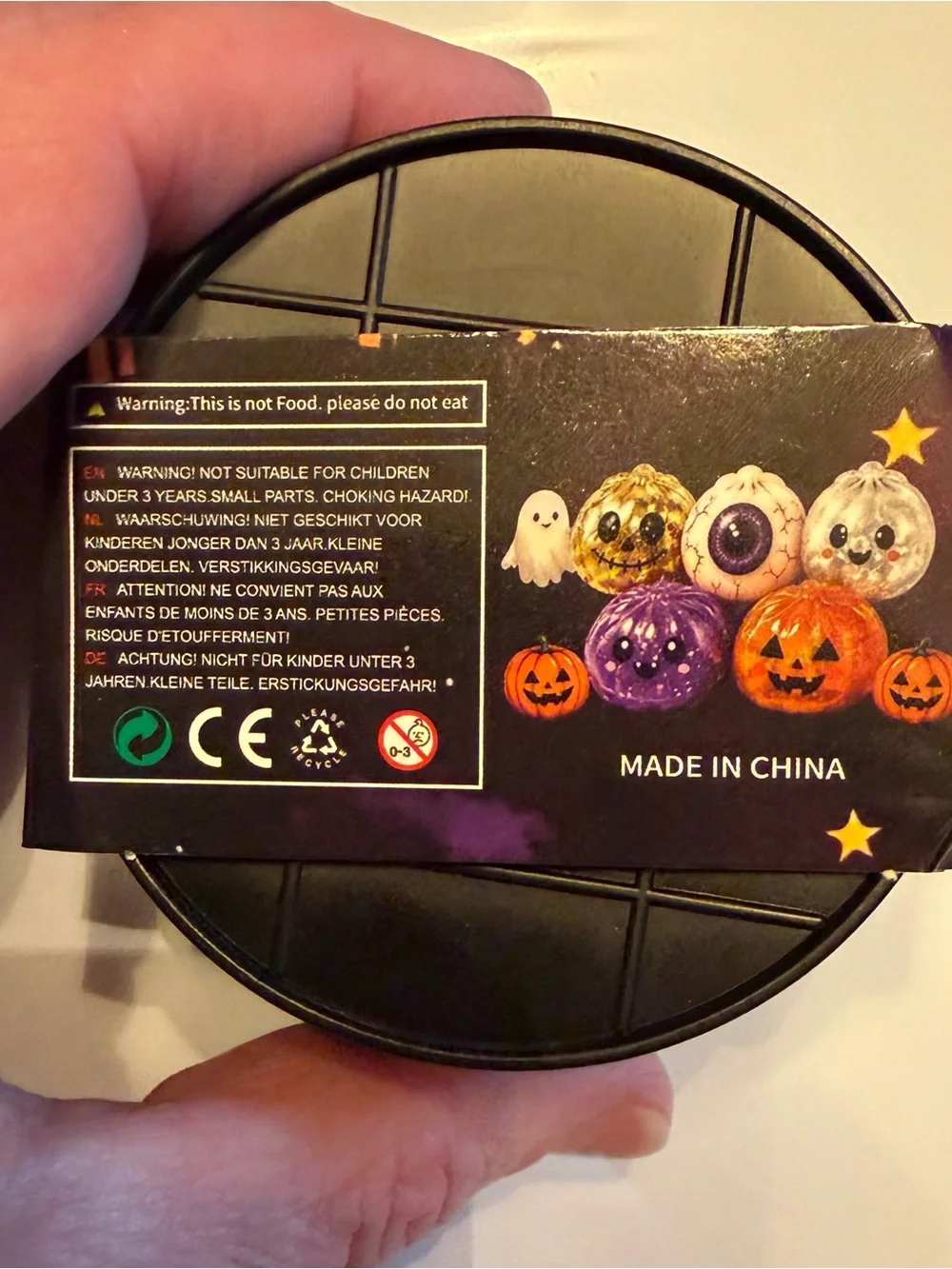 Halloween Mystery Mini Squishy Box - Purple/Black